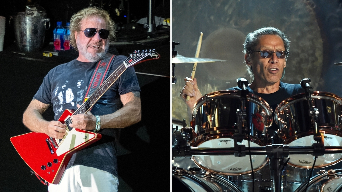 Sammy Hagar and Alex Van Halen 