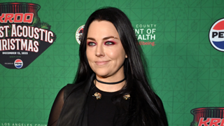 Amy Lee at a press event