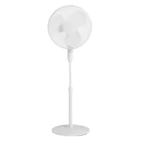 ANYDAY Pedestal Fan, 16 inch, White | £30 at John Lewis