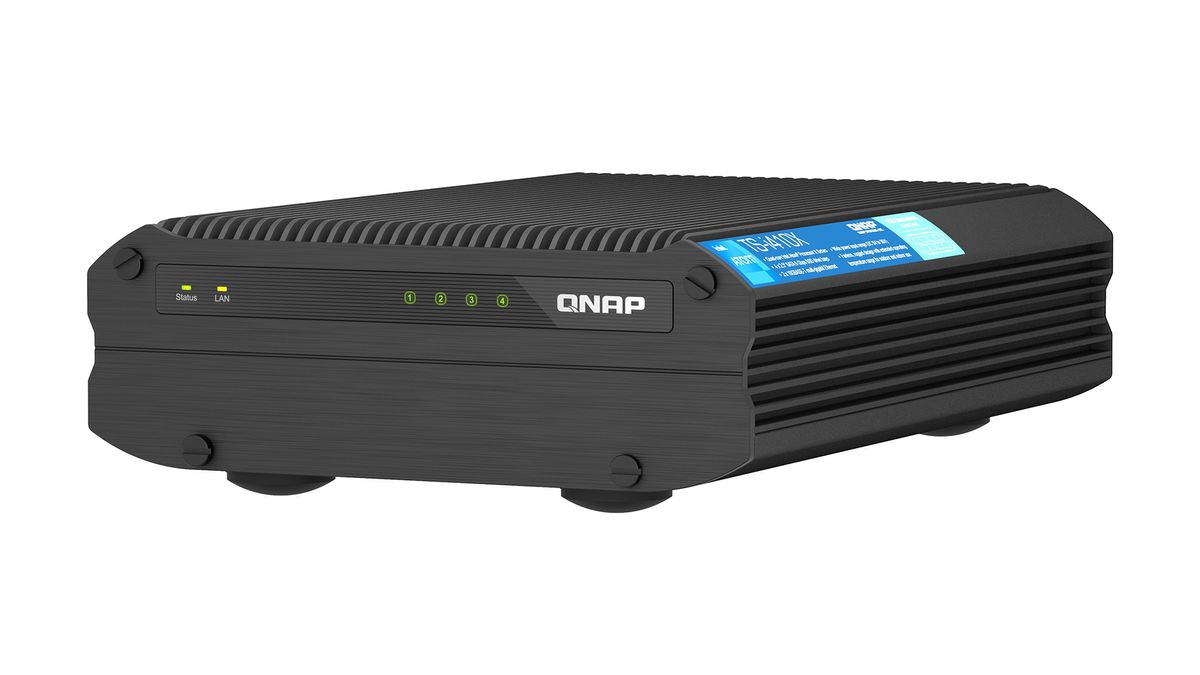 A photo of the Qnap TS-i410X