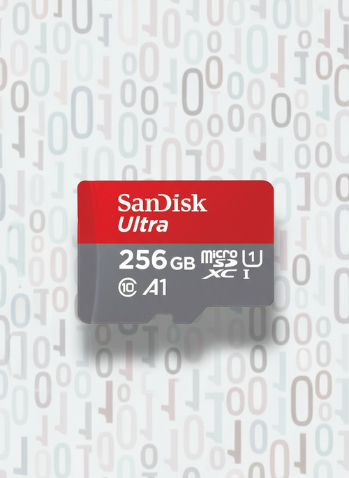 256GB Ultra MicroSD card