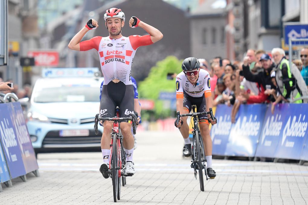 Victor Campenaerts wins stage 4 at the Baloise Belgium Tour