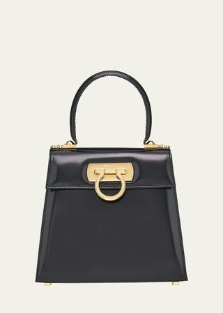 Iconic Gancini Top-Handle Bag