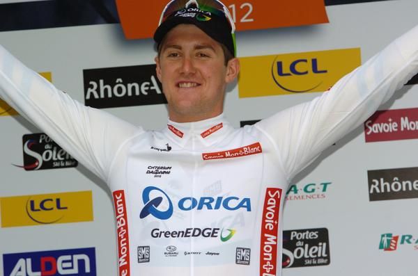 Luke Durbridge (Orica GreenEdge) was best young rider in the Dauphine