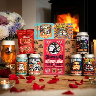 The Star Wars Stormtrooper Valentine's Thirst Aid Beer Kit from MenKind, one of our top Valentine's Day gifts for him