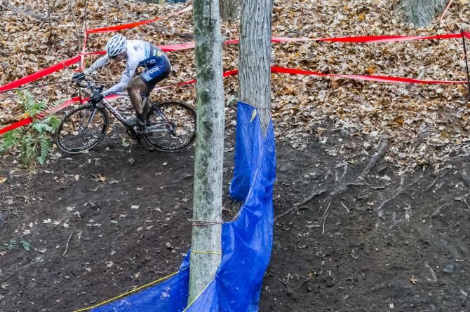Hyde was one of the few racers to ride the pro only section cleanly every time
