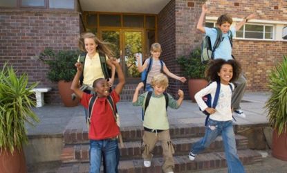 Maryland elementary school children (not pictured) are overjoyed at their school's decision to try a new take on homework: They won't have any!