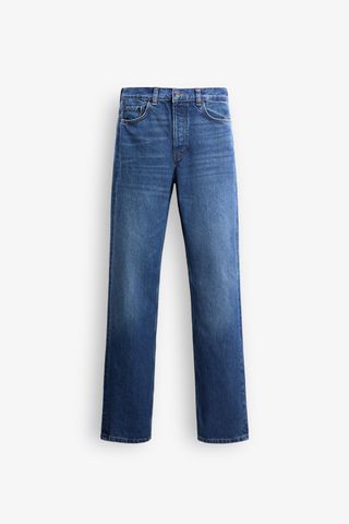 Straight Cut Mid Rise Jeans Zw Collection