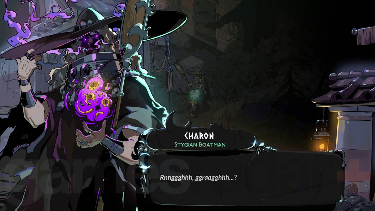 Hades 2 characters Charon, Stygian boatman updated artwork