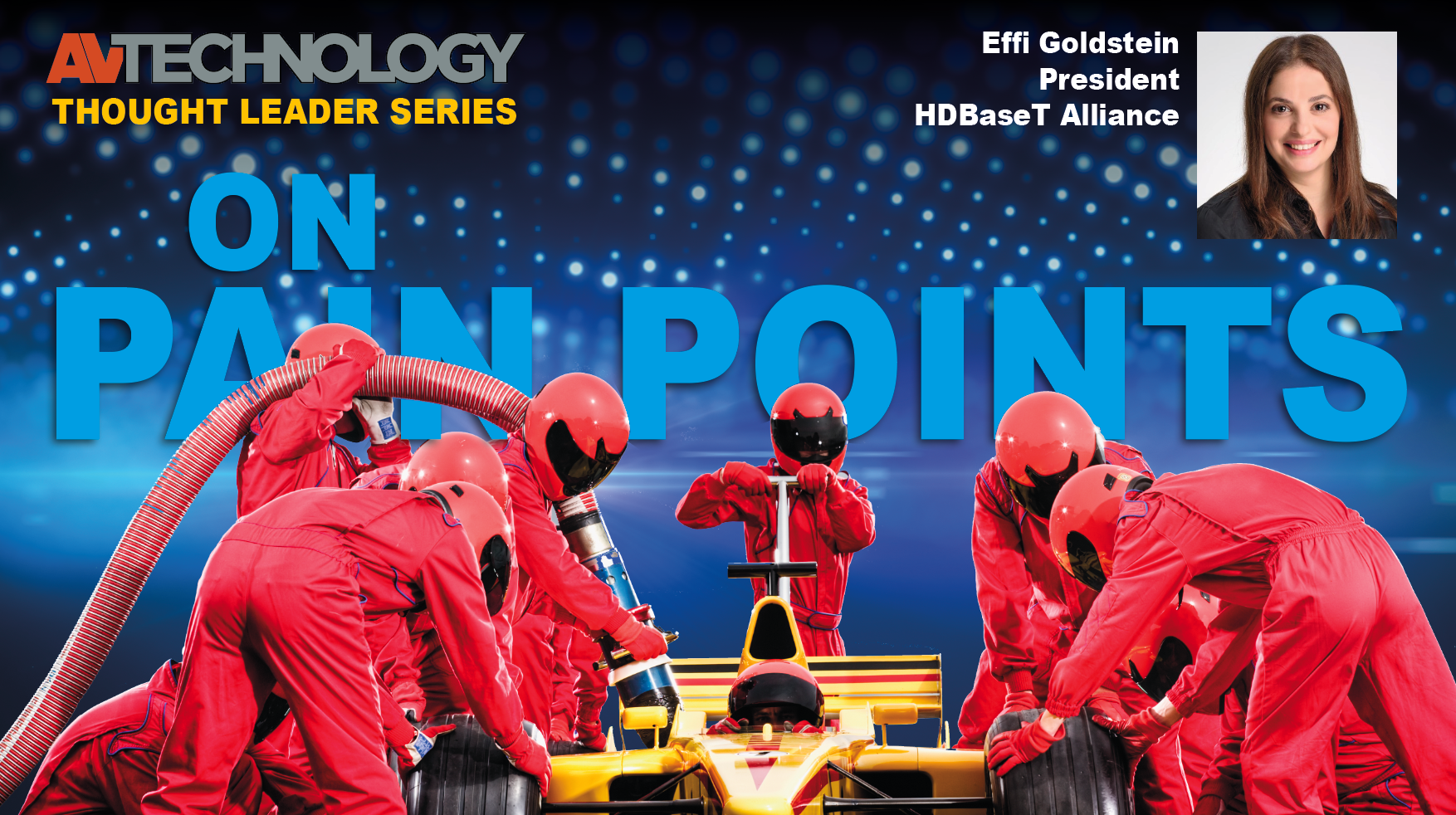 Effi Goldstein, President at the HDBaseT Alliance