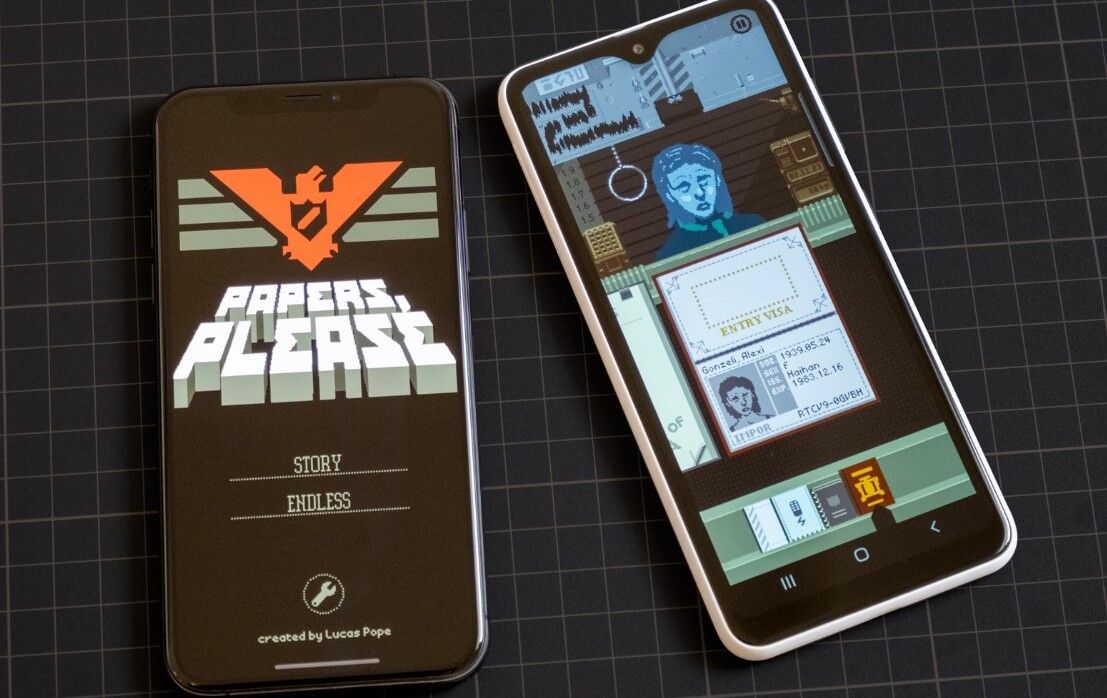 Papers, Please on mobile