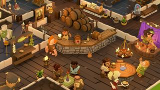 A fantasy tavern