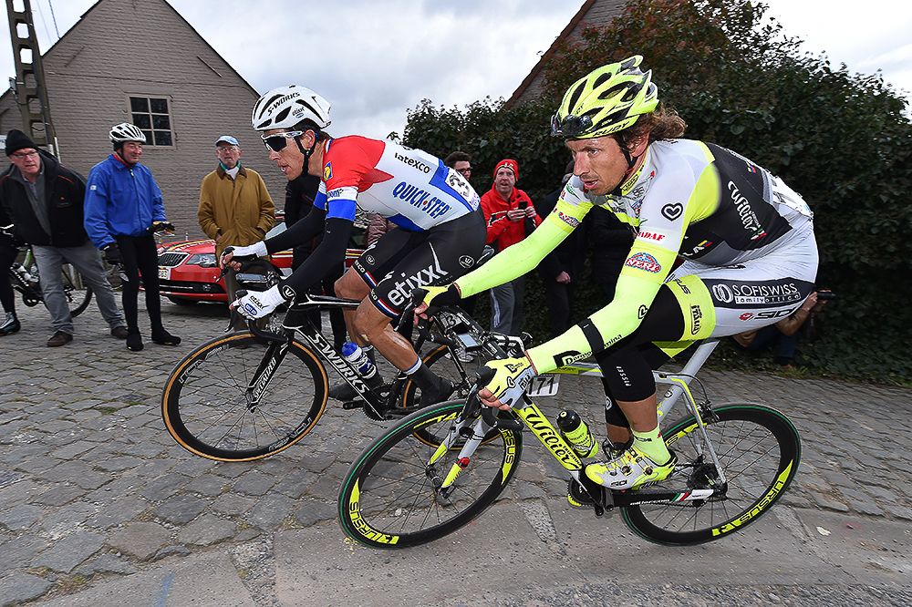 Filippo Pozzato and Niki Terpstra