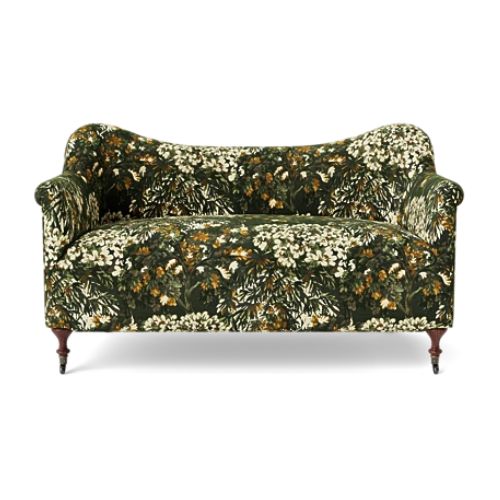 Joon Loloi, Camdyn Settee in Azahar Green Chenille