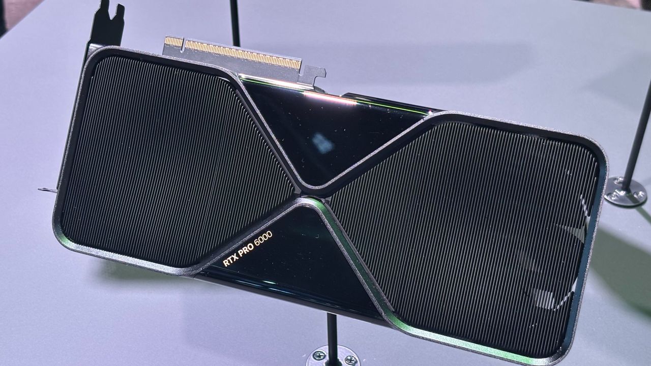 Nvidia RTX Pro 6000 up close: Blackwell RTX Workstation, Max-Q