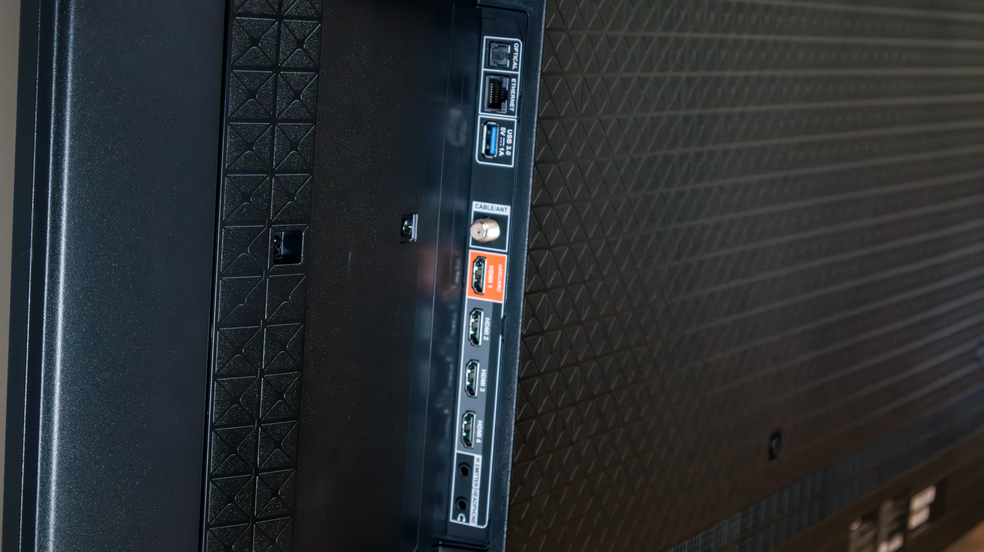 Amazon Fire TV Omni QLED Series TV (2025) on a table