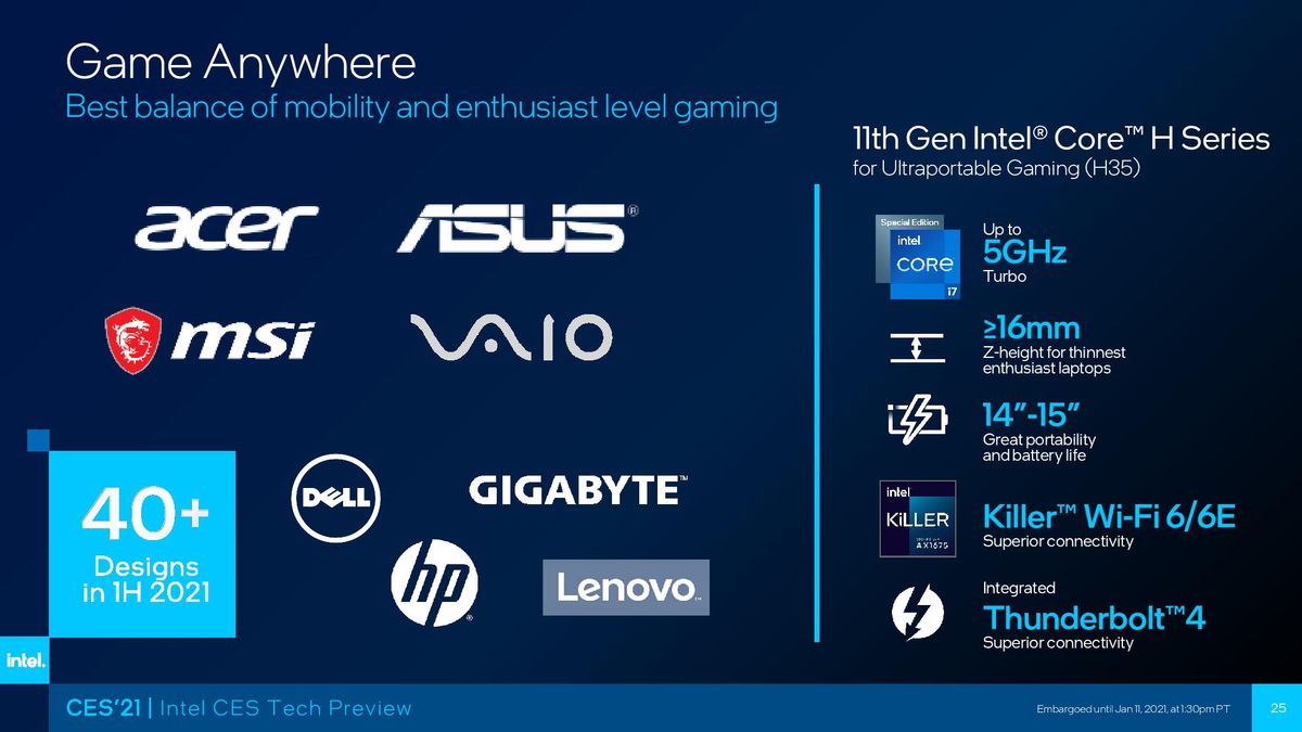 Intel Tiger Lake