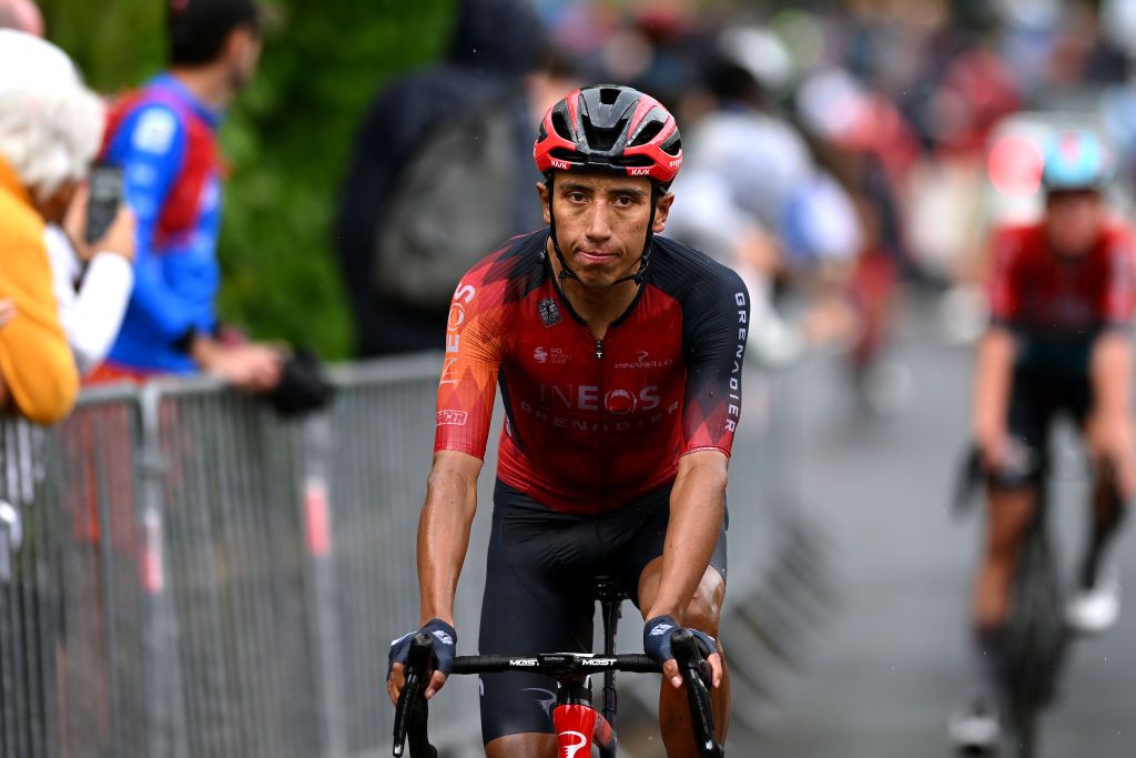 Egan Bernal completes stage 1 of the 2023 Critérium du Dauphiné