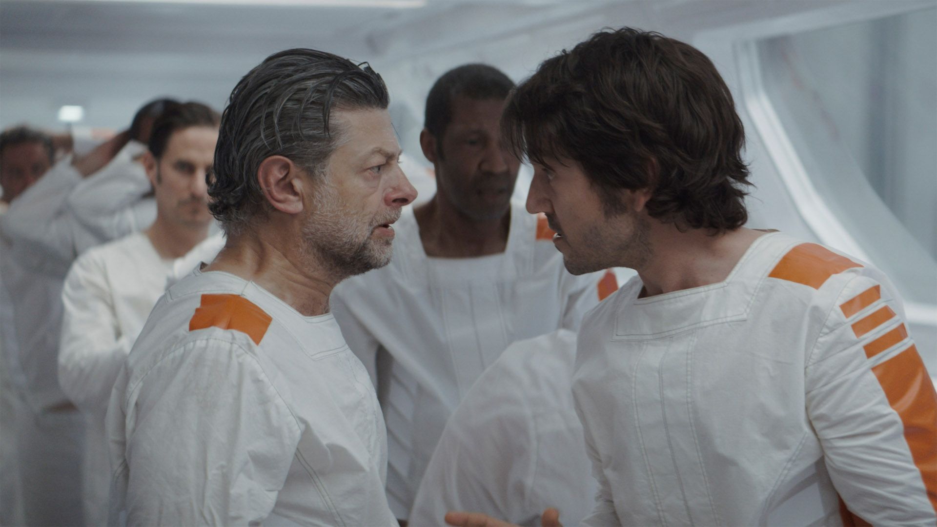 Kino Loy and Cassian Andor in Andor season 1