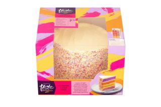 Sainsbury’s Rainbow Layer Cake Taste the Difference 