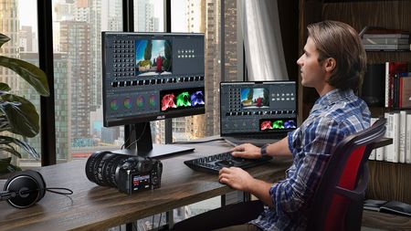 A screenshot from DaVinci Resolve 21's still photo tools