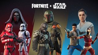 Fortnite Star Wars skins available for the 2022 Star Wars Day.