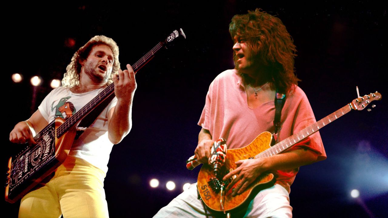 The lead single from Van Halen’s 1991 album with Sammy Hagar combines a thunderous bassline with a revved-up power drill