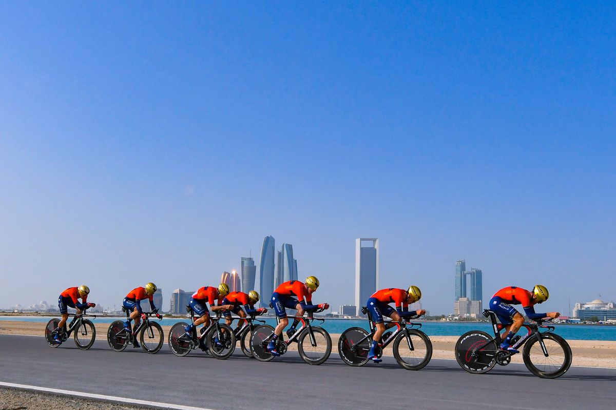 Bahrain-Merida impressed in the TTT