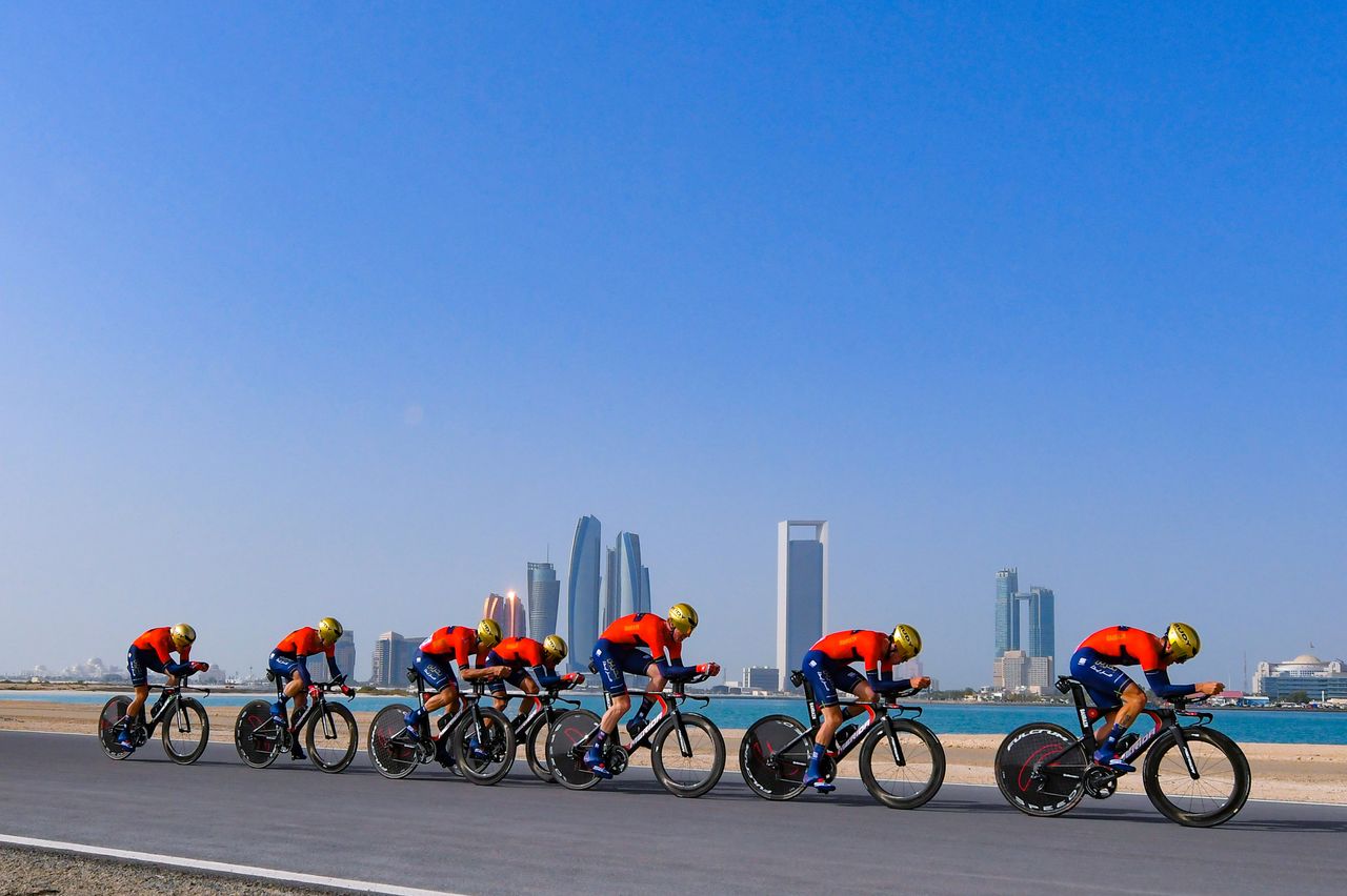 Bahrain-Merida impressed in the TTT