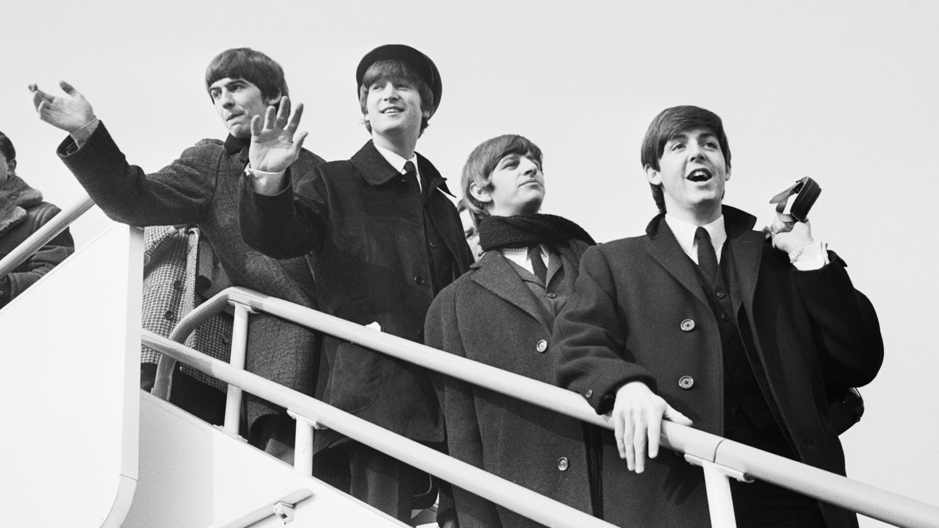 Beatles arrive in America