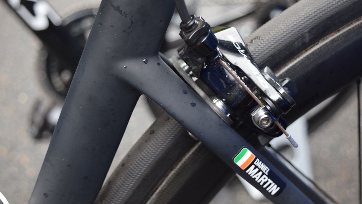 Direct mount rear brakes on the new frame