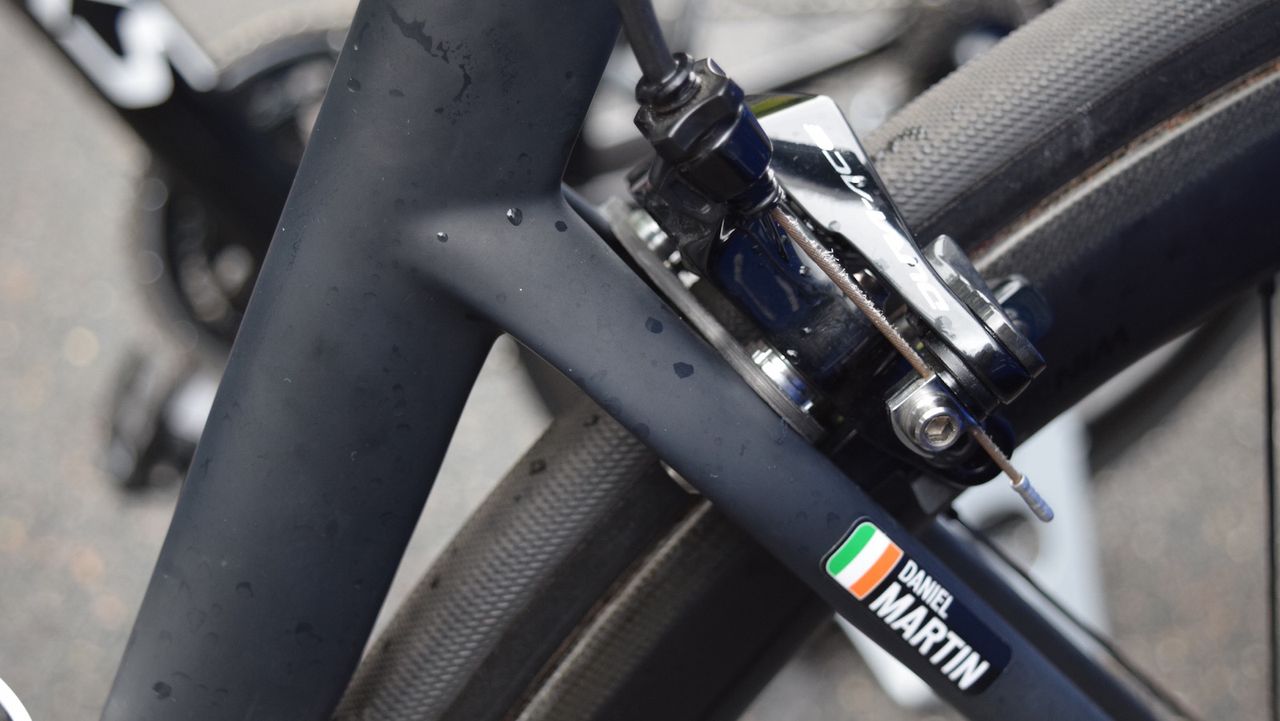 Direct mount rear brakes on the new frame