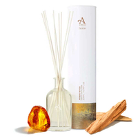 Arran Amberwood Reed Diffuser
Make your home smell good without any effort, thanks to the deep, rich scent of this Amberwood room diffuser. The perfectly balanced blend of spiced woods with a splash of refreshing amber is the "ideal aroma for your home through the colder months, adding warmth and cosiness."