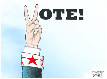 Editorial Cartoon U.S. Vote 2020