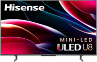 5. Hisense 65-inch U8H Series Quantum ULED 4K UHD Smart Google TV: $1,399.99