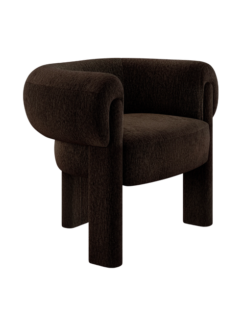 Velvet Lounge Chair 