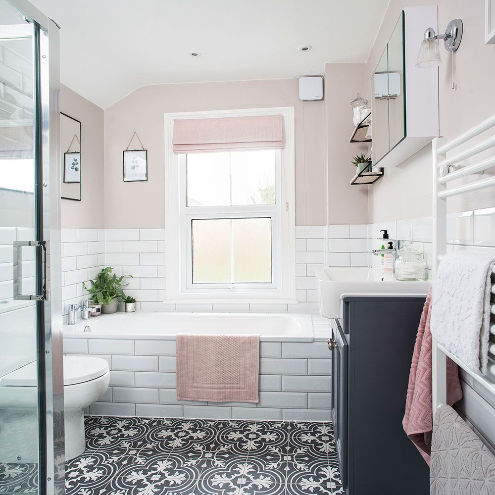 Pink bathroom ideas: on-trend schemes in blush, fuchsia and coral tones ...