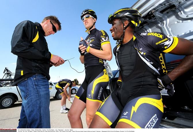 Taylor Phinney experienced his first Tour of Qatar in 2010 with Axel Merckx's Trek Livestrong team