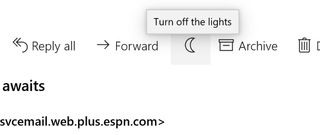For those who don't like the dark reading pane a toggle lets you easily turn it off.