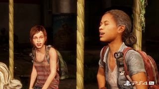 The Last of Us Remastered Ellie and Riley PS4 Pro