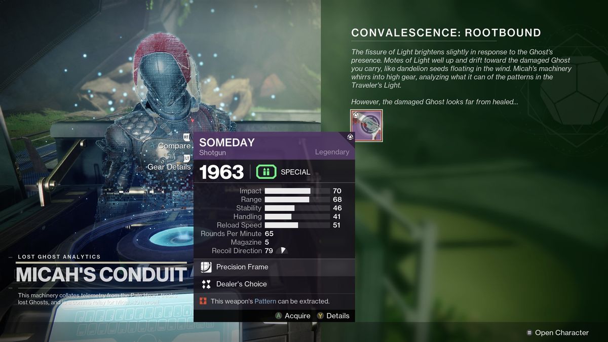 Destiny 2 lost ghost locations - Red border weapon