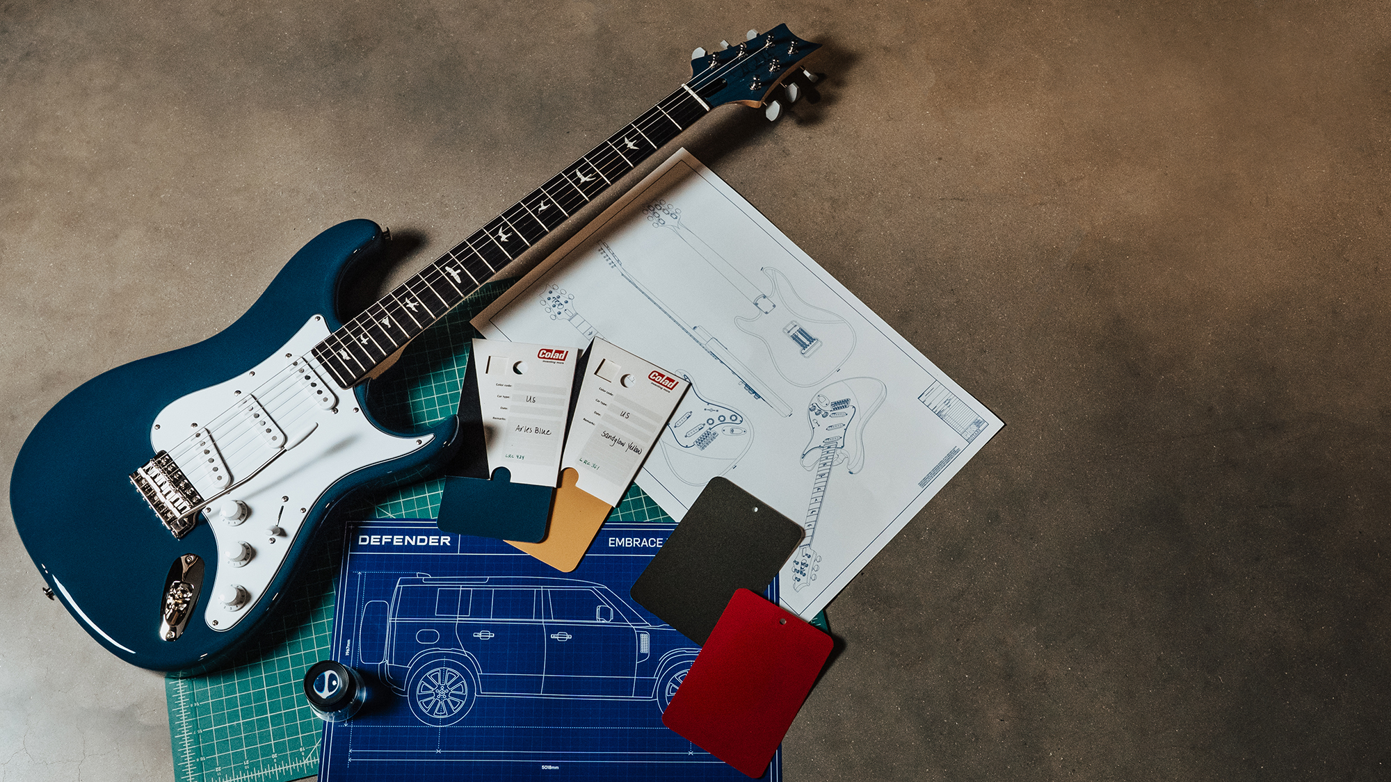 PRS x Land Rover John Mayer Silver Sky