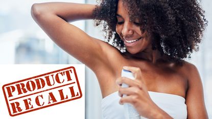 Deodorants recalled