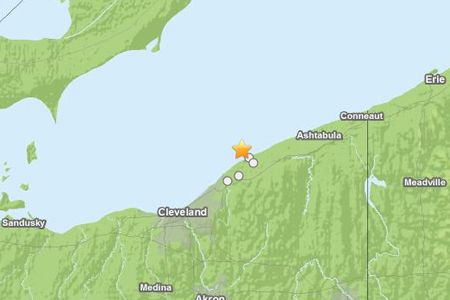 earthquake map