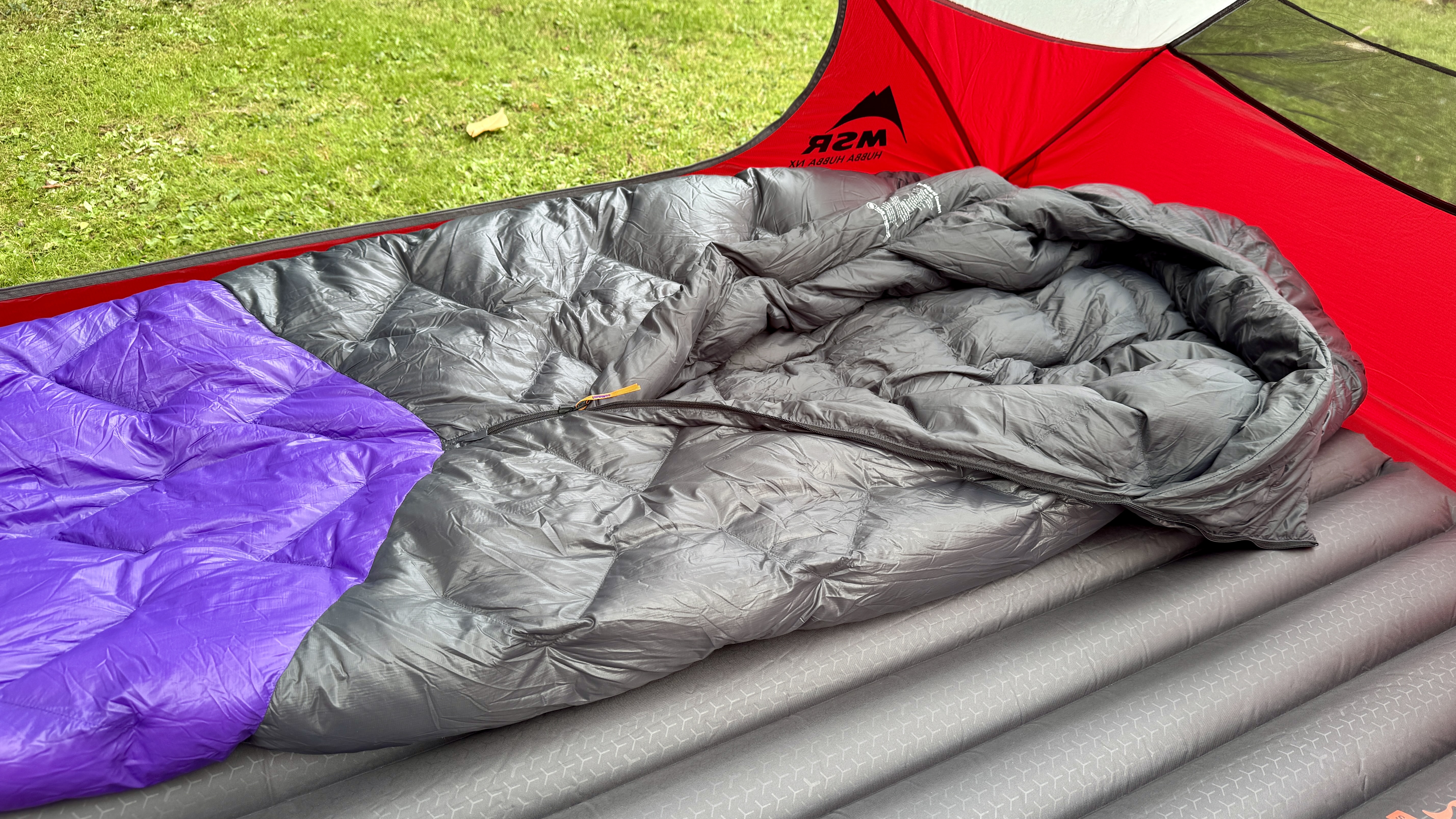 Big Agnes Fly Creek UL 25&amp;deg; in MSR tent