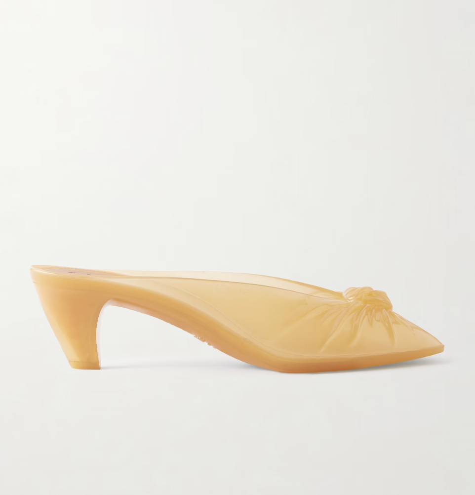 CHLO&amp;Eacute;, Ruched TPU Mules