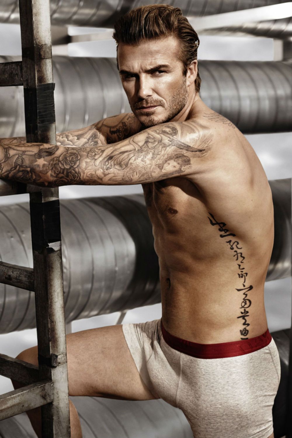 David Beckham strips down to his H&amp;M Bodywear