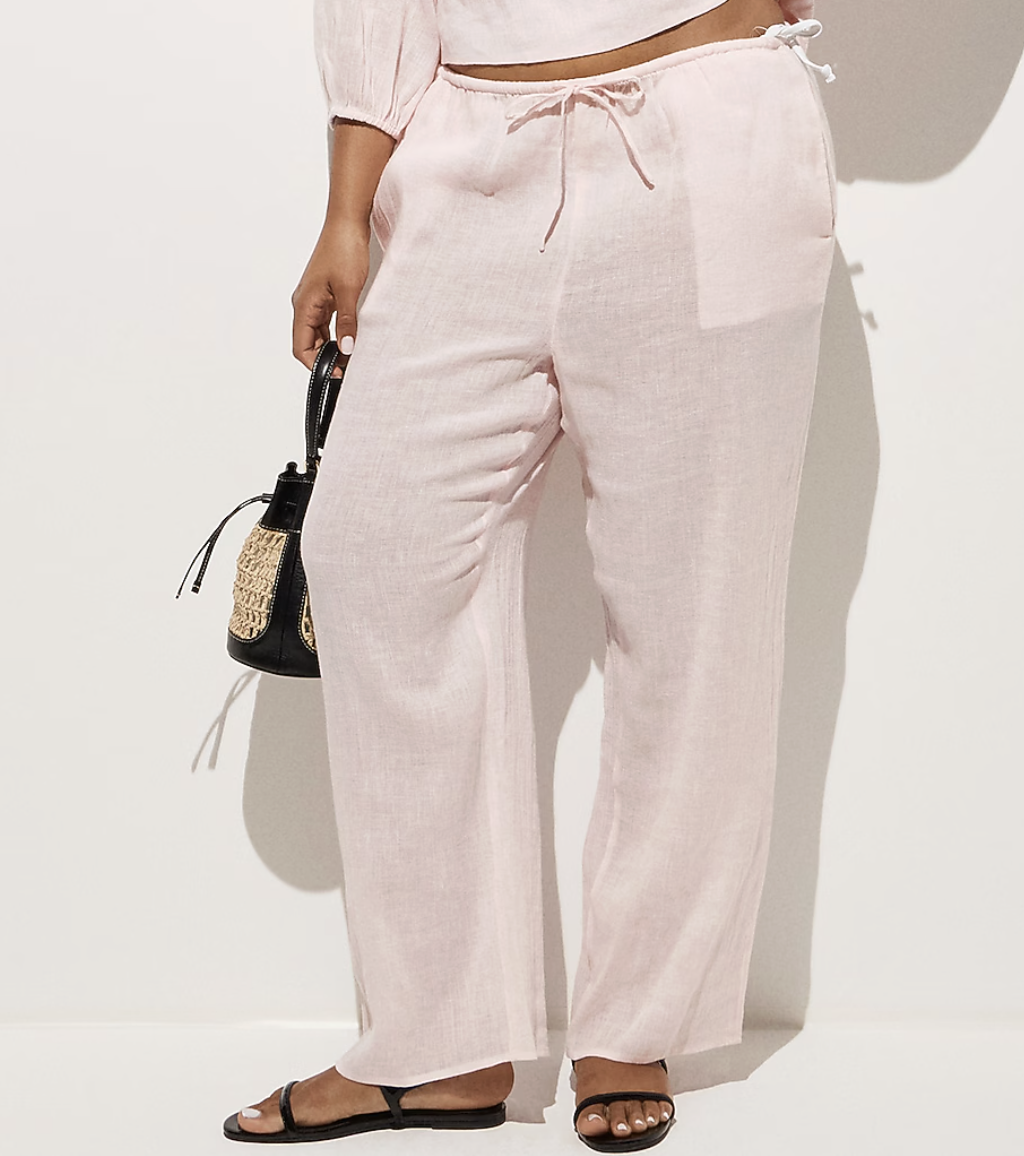 J. Crew, Hampton Linen-Blend Beach Pants (Were $98)