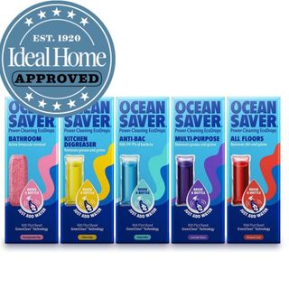 OceanSaver Cleaning EcoDrops Collection with Ideal Home Approved stamp