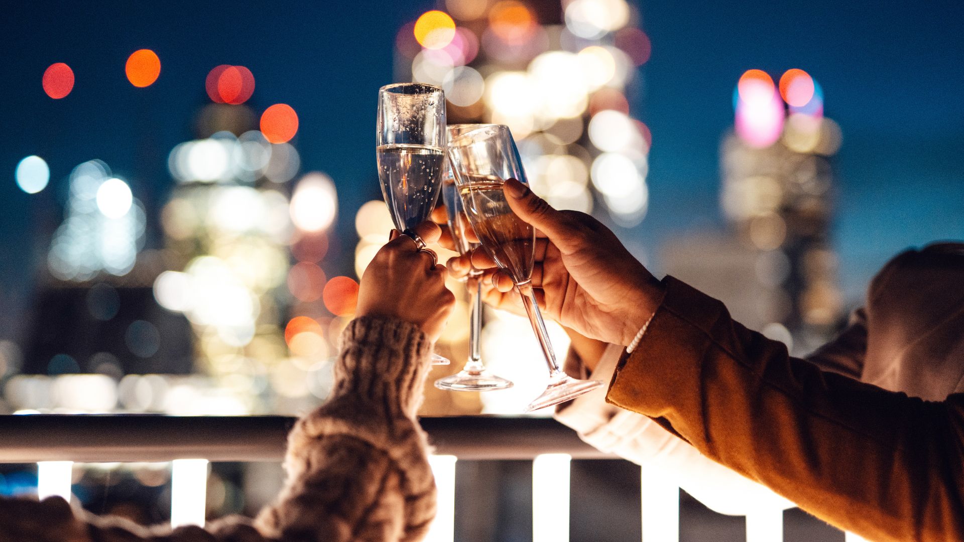 Champagne glasses